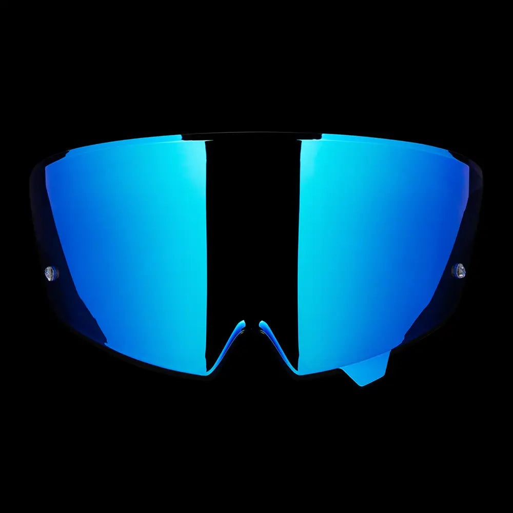 EOX Visor - Blue Iridescent